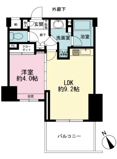 藤和シティホームズ芝浦 8F