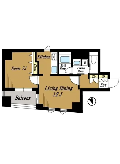 スカイコート蔵前 1002