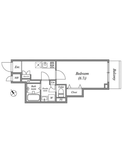 グランパセオ田端 D-502