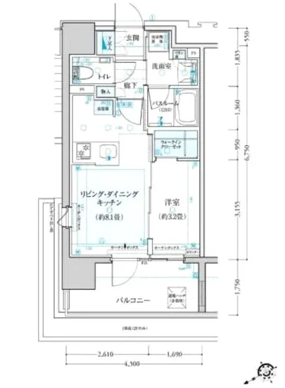 クリオ市谷柳町 1001