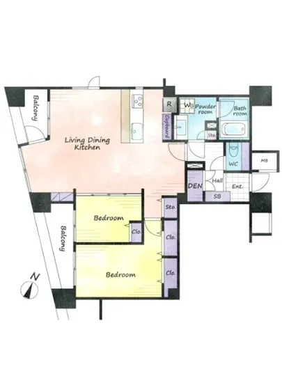 グランドパーク恵比寿センシュアス 7F