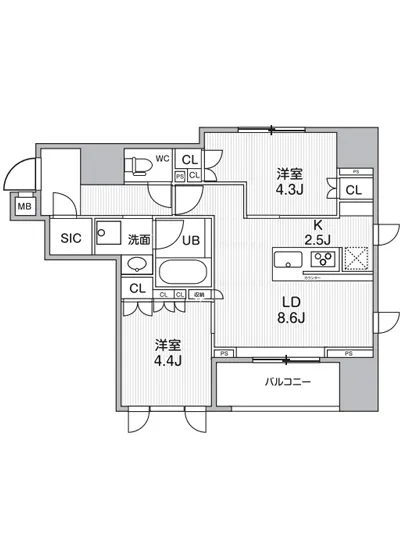 シーズンフラッツ新御徒町 206