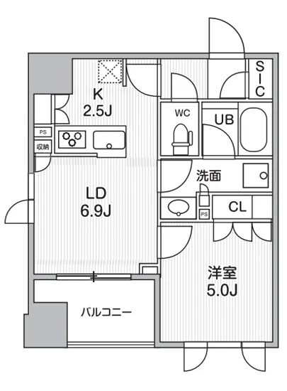 シーズンフラッツ新御徒町 603