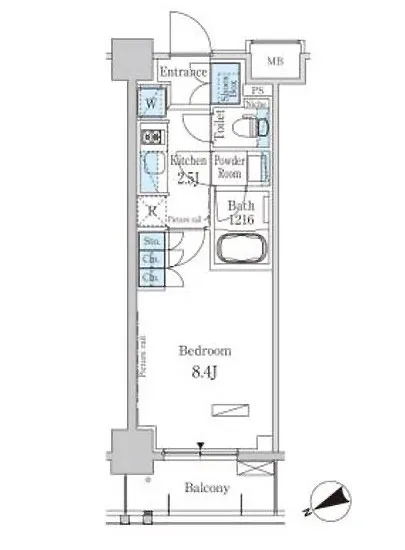 パークアクシス門前仲町・清澄庭園 405