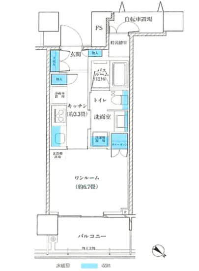 勝どきザ・リバーフロント 4F
