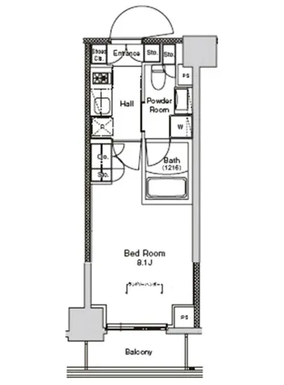 プラウドフラット門前仲町5 407