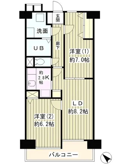 リューズ・リバー月島 403