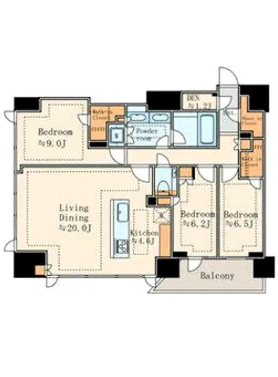 グランドヒルズ恵比寿 17F