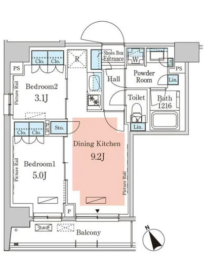 パークアクシス日本橋茅場町ステーションゲート 1101