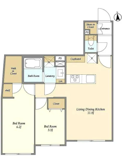 ウェルスクエア高井戸東 402