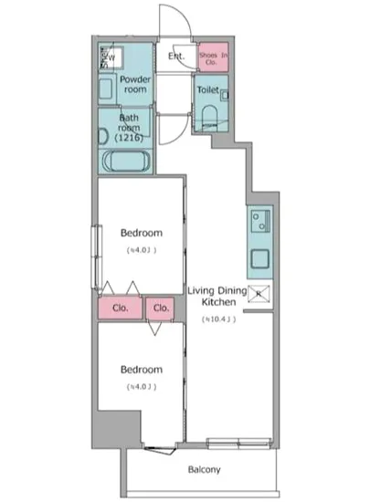 ドゥーエ入谷1 601