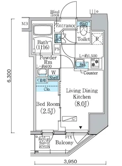 プライムブリス蔵前 901