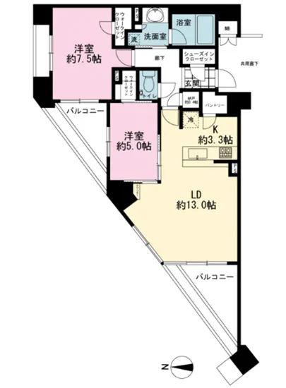 マジェスティハウス新宿御苑パークナード 3F