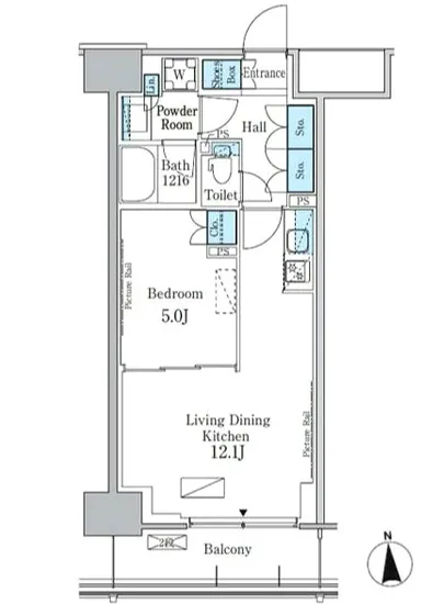 パークアクシス新宿百人町 110