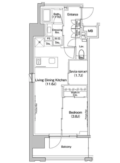 ザ・パークハビオ上北沢 602