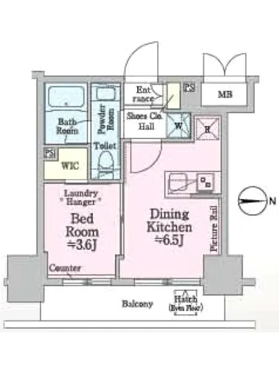 ワンルーフレジデンス板橋大山 1003