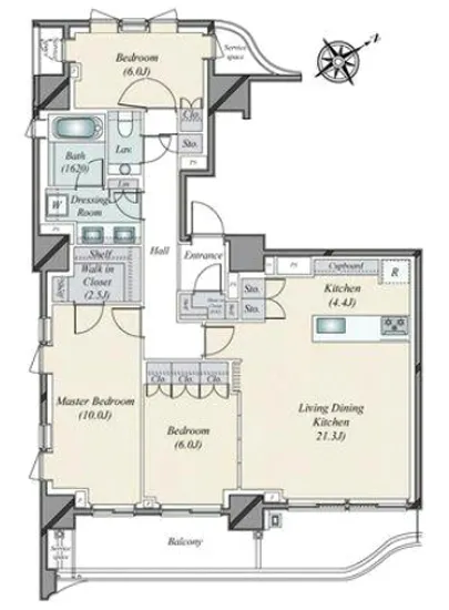 パークコート南青山三丁目 7F