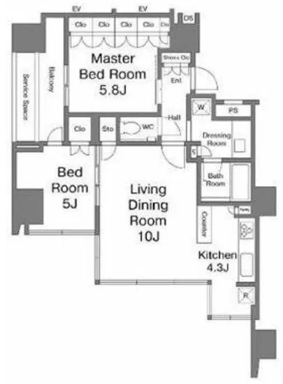 パークタワー芝公園 4F