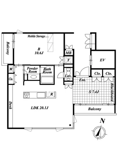 月光町アパートメント 301
