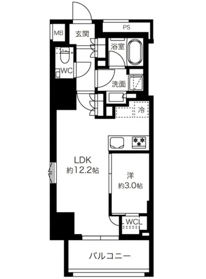 ルジェンテ新宿御苑前 12F