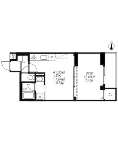 ハーモニーレジデンス蒲田アートヴィラ 108