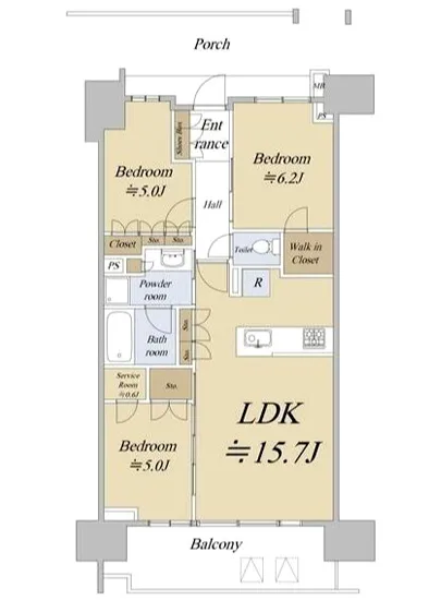プラウド上野松が谷 10F