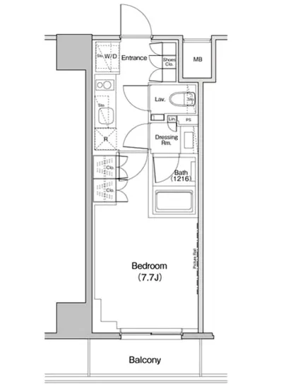 ザ・パークハビオ中野富士見町ガーデン 1403