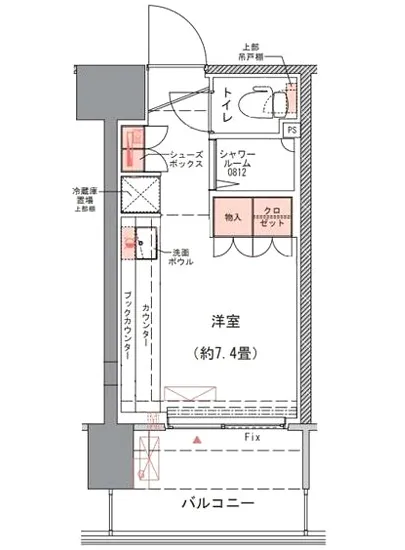 コムレジ赤羽 414