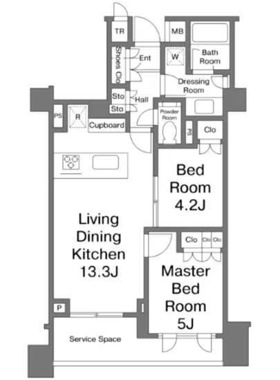 パークホームズ三軒茶屋一丁目 1F