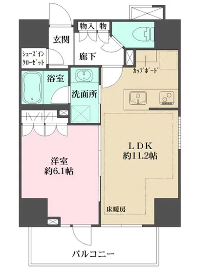 ザ・パークハウスアーバンス文京小石川 602