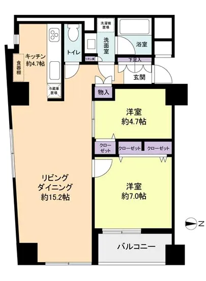 高輪グランドパームス 312