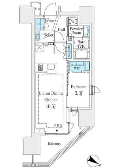 ルフォンリブレ駒込六義園 202
