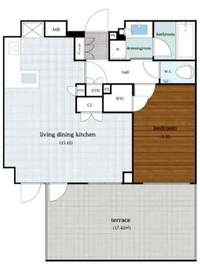 オープンレジデンシア東中野パークサイド 1F