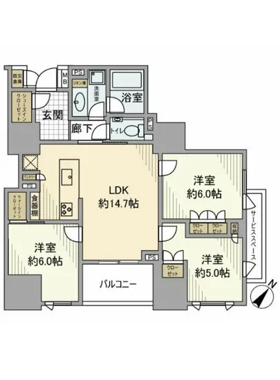 パークホームズ日本橋人形町ザレジデンス 13F