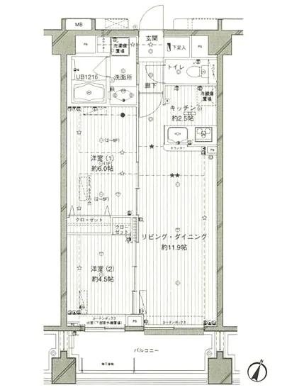 コスモリード西馬込 105