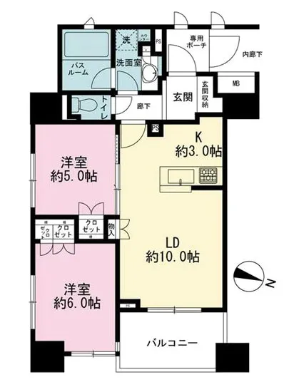 ライオンズ日本橋浜町リバーノート 8F