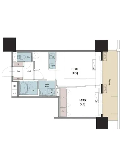 ラグゼナ用賀 1105