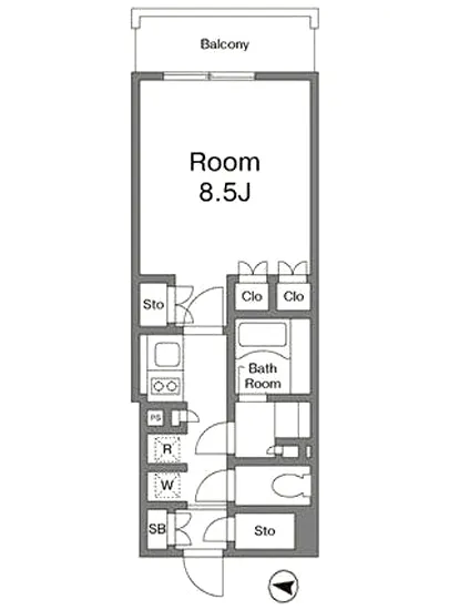 リテラス広尾 402