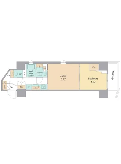 アイフラット品川戸越 901