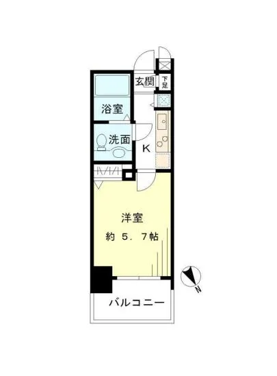 レジデンシア麻布十番 1202
