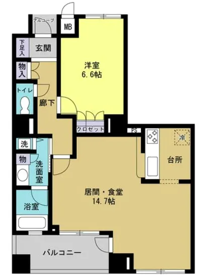 東急ドエルプレステージ参宮橋 3F
