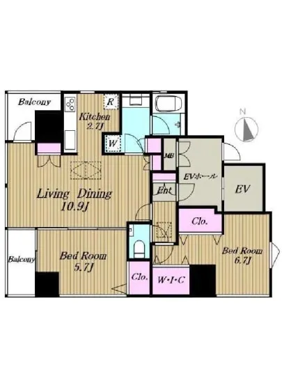 グランルーブル麻布十番 3F