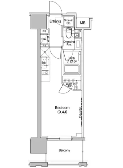 ザ・パークハビオ上北沢 206