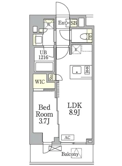 アイフラット馬込 302