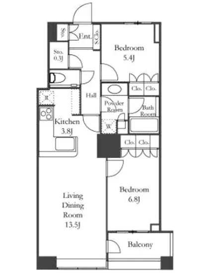 THE TOKYO TOWERS SEA TOWER 22F