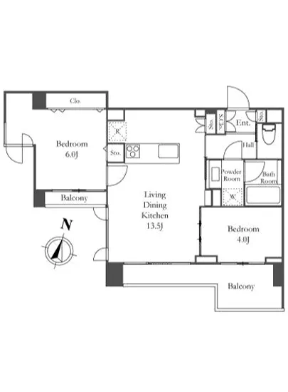 サンウッド赤坂フラッツ 9F