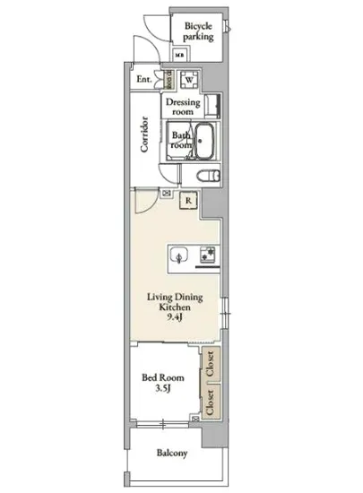 ライブフラット三ノ輪2 802