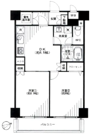 キョウエイハイツ田町 7F