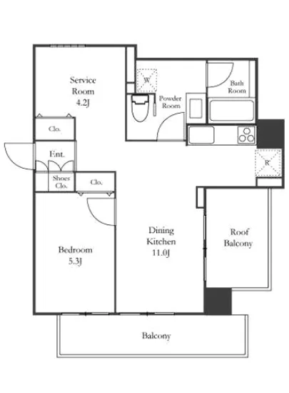 グランツィオーソ神楽坂ウエスト 6F