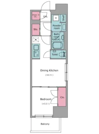 ドゥーエ入谷1 305